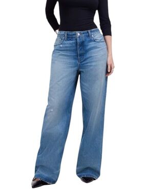 MADEWELL | Curvy Low-Slung Baggy Jeans in Hamburg Wash